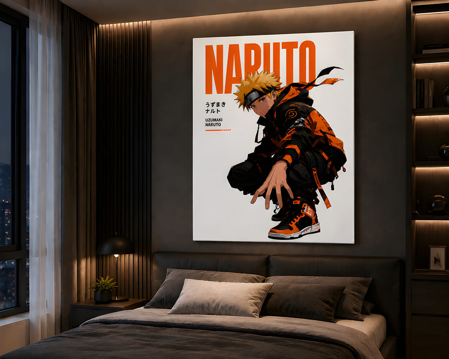 Naruto Anime Metal Wall Decor A4 Poster | HeatX India